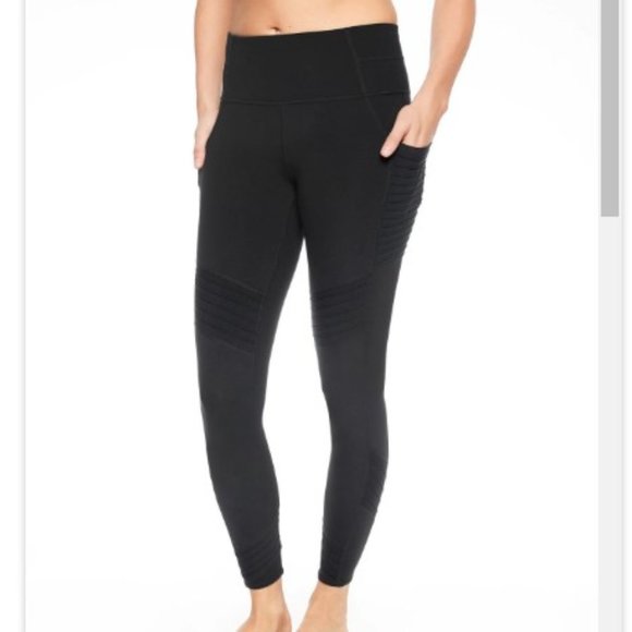 Athleta Pants - Athleta Stash Pocket Moto Tight